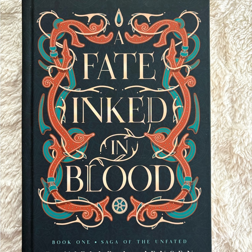 A Fate Inked in Blood Hardcover Book